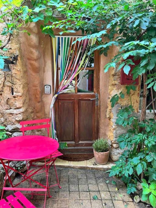 Maisonnette Au Pied Du Mont Ventoux Ste Colombe Bédoin Exteriör bild
