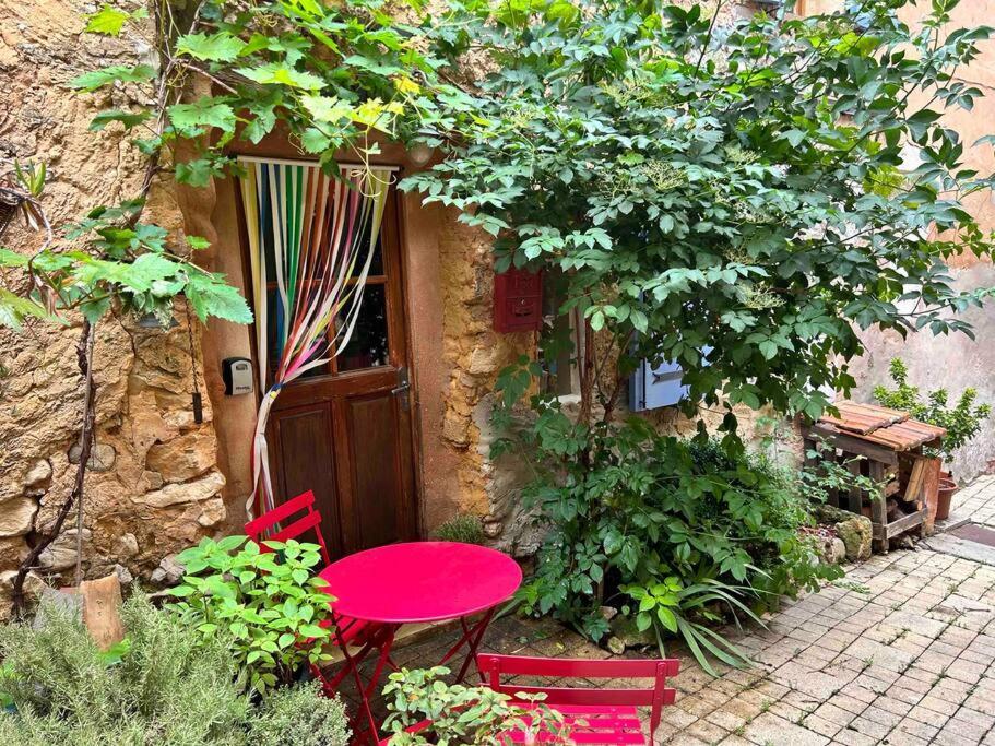 Maisonnette Au Pied Du Mont Ventoux Ste Colombe Bédoin Exteriör bild